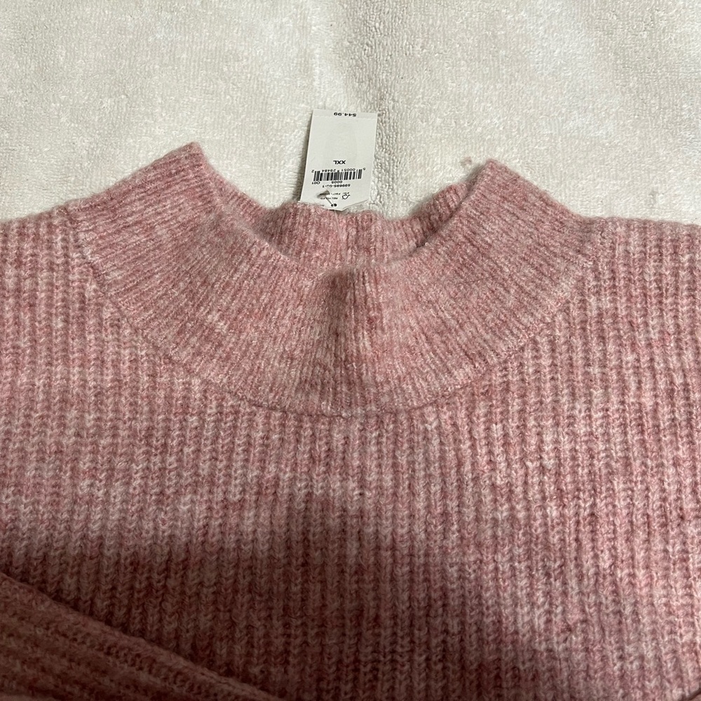 Old Navy Women's Soft Pink Mock Neck Sweater NWT